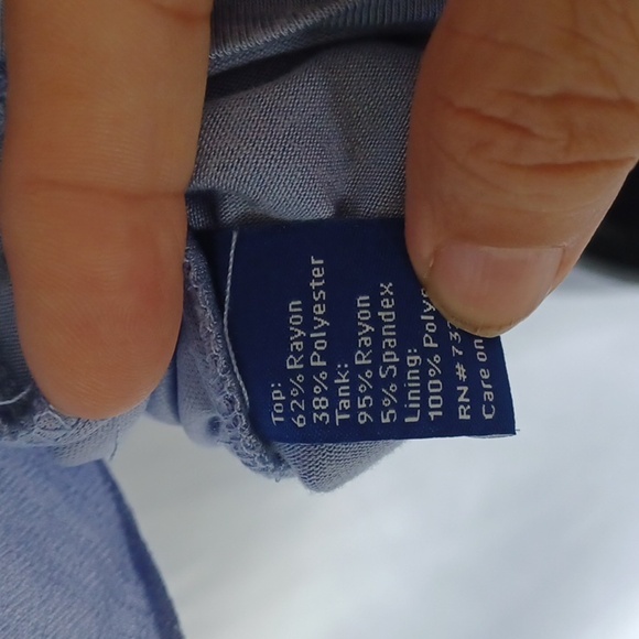 ❄️NWT Apt. 9 Cloud Blue Popover Blouse Size XSMALL - Picture 7 of 8